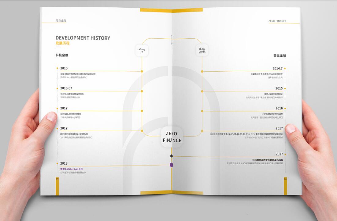 金融行业画册设计案例欣赏